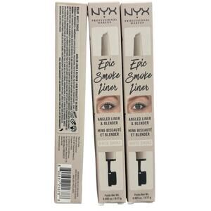 NYX PROFESSIONAL MAKEUP Epic Smoke Liner White Smoke Eyeliner 3 Pack Lot NEW